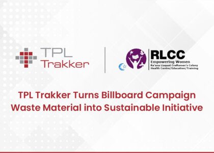 TPL Trakker Turns Billboard Campaign Waste Material into Sustainable Initiative