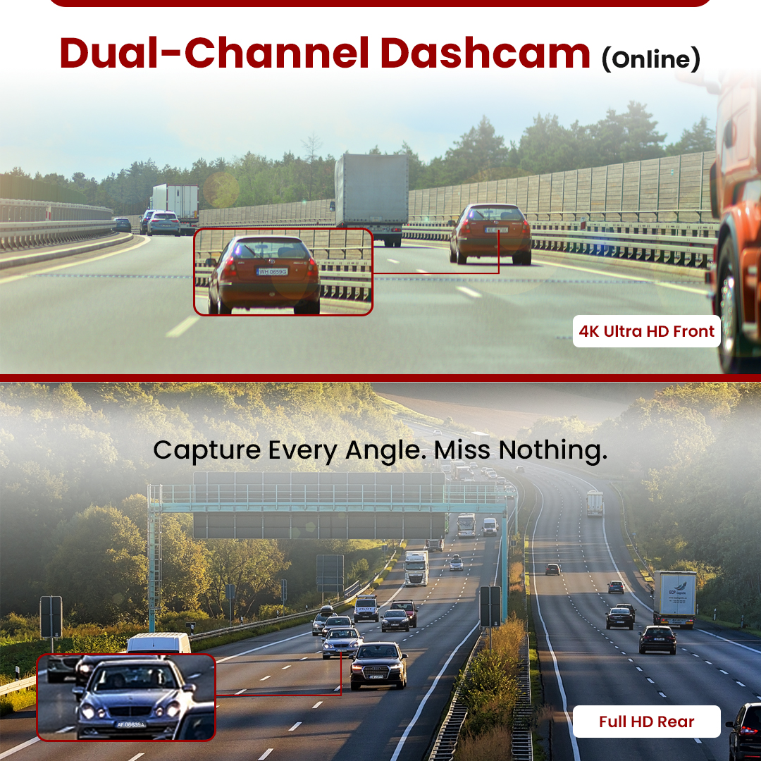Dashcam Dual Channel – Online (AI Based) - Image 3