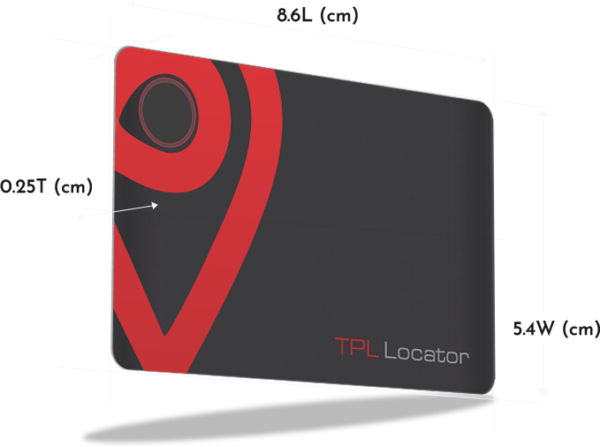 TPL Locator card-sized BLE tracker hardware